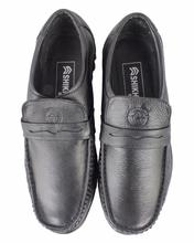 Shikhar Men's Black Loafers