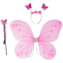 Royals Fairy Butterfly Wings Costume for Baby Girl, Light