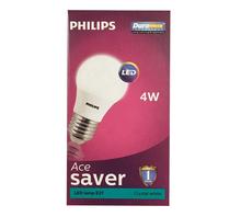 Philips 4W 350lm Ace Saver WW/CDL B22/E27 P45