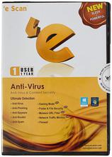 eScan Anti-Virus 1 User, 1 Year (CD)