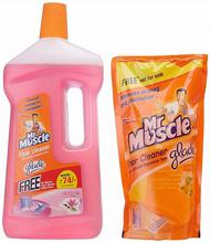 Mr. Muscle Floor cleaner Package Citrus + Floral Perfection (1000ml+500ml)