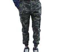 Zipped Box Green Combat Mens Cotton Jogger