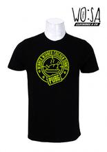 Wosa -WINNER STAMP Black Printed T-shirt For Men
