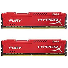 Kingston HyperX FURY Red  over clocked 3466mHZ Heat Sink 16GB