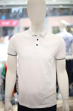 Jeanswest White Man T-Shirt With Collar (91-173504)