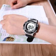 O.T.S Digital Sports Watch Waterproof Luminous Thermometer Alarm Clock Wristwatch With Rubber Strap For Children