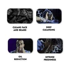 NIVEA MEN Face Wash, Deep Impact Intense Clean, Face & Beard Wash,100ml