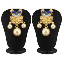 Sukkhi Incredible God Plated Peacock Necklace Set For Women