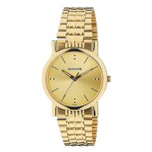 Sonata Analog Gold Dial Men's Watch -7987YM06