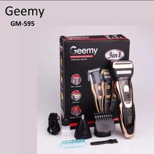 Geemy  Gm-595 Waterproof 3 In 1 Hair Clipper And Trimmer