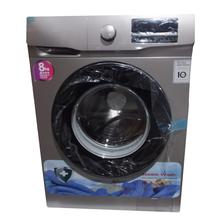 TCL 8 Kg Front Load Washing Machine - P608FLW - Free 6 KG Ariel Detergent Powder