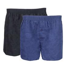 Pack Of 2 Boxer For Men- Navy/Black