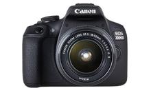 Canon EOS 2000D 24.2MP Digital SLR Camera With EF-S18-55 IS STM (16 GB Card + Bagpack + Tripod)- Black