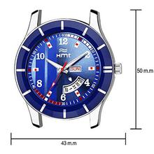 Hemt Analogue Blue Dial Day and Date Display Men's Watch