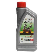 Tesla Lubricants Active Plus 20W-40 4T 4-Stroke Engine Oil For Motorcycles - 1 Ltr