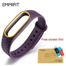 Xiaomi Mi Band 2 Bracelet Strap For Miband 2 Colorful Strap Wristband Replacement Smart Band Accessories For Mi Band 2 Silicone