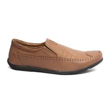Brown Slip On Formal Shoes For Men -1604