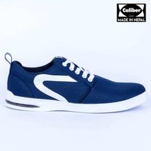 Caliber Shoes Casual Blue Lace Up Shoes For Men - ( 439 J )