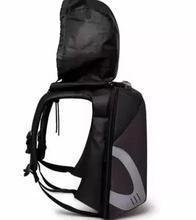 Black Polyester Travel Backpack (Unisex)