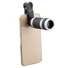 Universal 8X Zoom Mobile Phone Telescope Lens with Clip