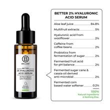 Brillare Better 2% Hyaluronic Acid Face Serum For Ageing Skin