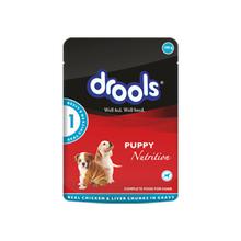 Drools Chicken & liver Wet Dog food for Puppy - (Pack of 20 Pouches) 150 Gms
