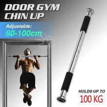 Heavy Duty Adjustable Doorway Mounting Pull Up/Chin Up Bar Rod For Home