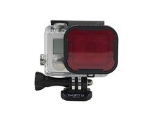 High Quatily Red Underwater Diving UV Lens Filter for GoPro 3,4