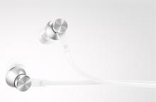 Original Xiaomi Piston Basic Edition In-ear Headset Earphone With Mic- Silver