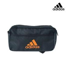 Adidas Black/Orange 3S Performance Waistbag (Unisex) - AK0016