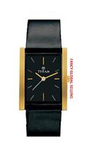 Titan Classic Analog Black Dial Men's Watch - 1071YL01