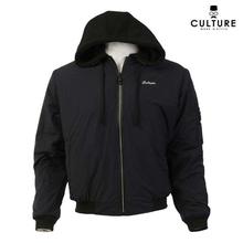 Culture Hooded Bomber Fleece Jacket