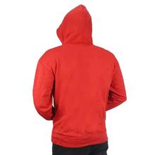 Men Plain Winter Hoodie (Red)