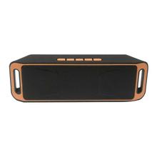 Music 208 Mini Portable Bluetooth Speaker - Black/Orange