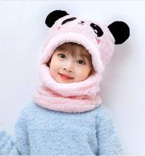 Cool Good Quality Warm Soft Kids Beanies Cap Hat Autumn Winter Toddler Children Cute Panda Cap Hat For Boy Girl