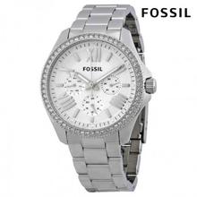 Fossil Watch White Dial Chronograph Watch For Men- FS5380