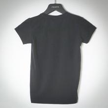 Gini & Jony Black Embellished Round Neck T-Shirt For Girls