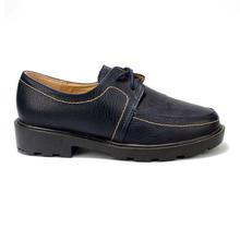 Navy Blue Casual Lace-Up Shoes For Women - 373-113