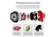 PTron InTunes Magnetic Bluetooth Headset With Mic For All Smartphones (Red/Black)