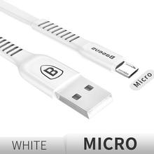 Baseus Flat Micro USB Cable Fast Charging Data Cable For Samsung Xiaomi Huawei Android Mobile Phone Charger Cord Microusb Cable