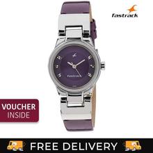 Fastrack Purple Dial Analog Watch For Women - 6114SL03