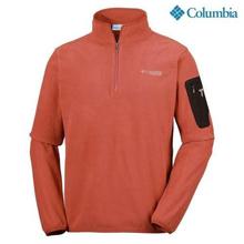 Columbia 1644073632 Titan Pass 1.0 Half Zip Fleece Jumper For Men- Coral