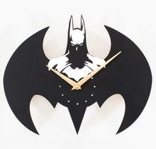 C24 - Batman Styled Wall Clock - 30cm*30cm - Black