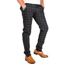 Virjeans Stretchable Cotton Check Black Chinos Pant for Men (VJC 715) 4