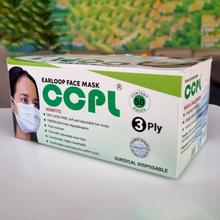 CCPL 3 Ply Earloop Face Mask | Disposable Mask For Adult 50pcs