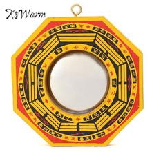 KiWarm Lucky Chinese Feng Shui Dent Convex Bagua FengShui Mirror Taoist Talisman Energy Home Decoration Ornament