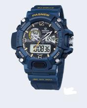 Black Dial Digital Unisex Watch - (Matte Blue)