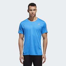 Adidas Bright Blue Running Response Tee For Men - CY5749