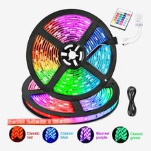 10 Meter RGB Led Strip Light With Multicolor Options With Remote Steep Light