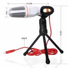 SF-666 Multimedia Studio Wired Condenser Microphone with Tripod Stand